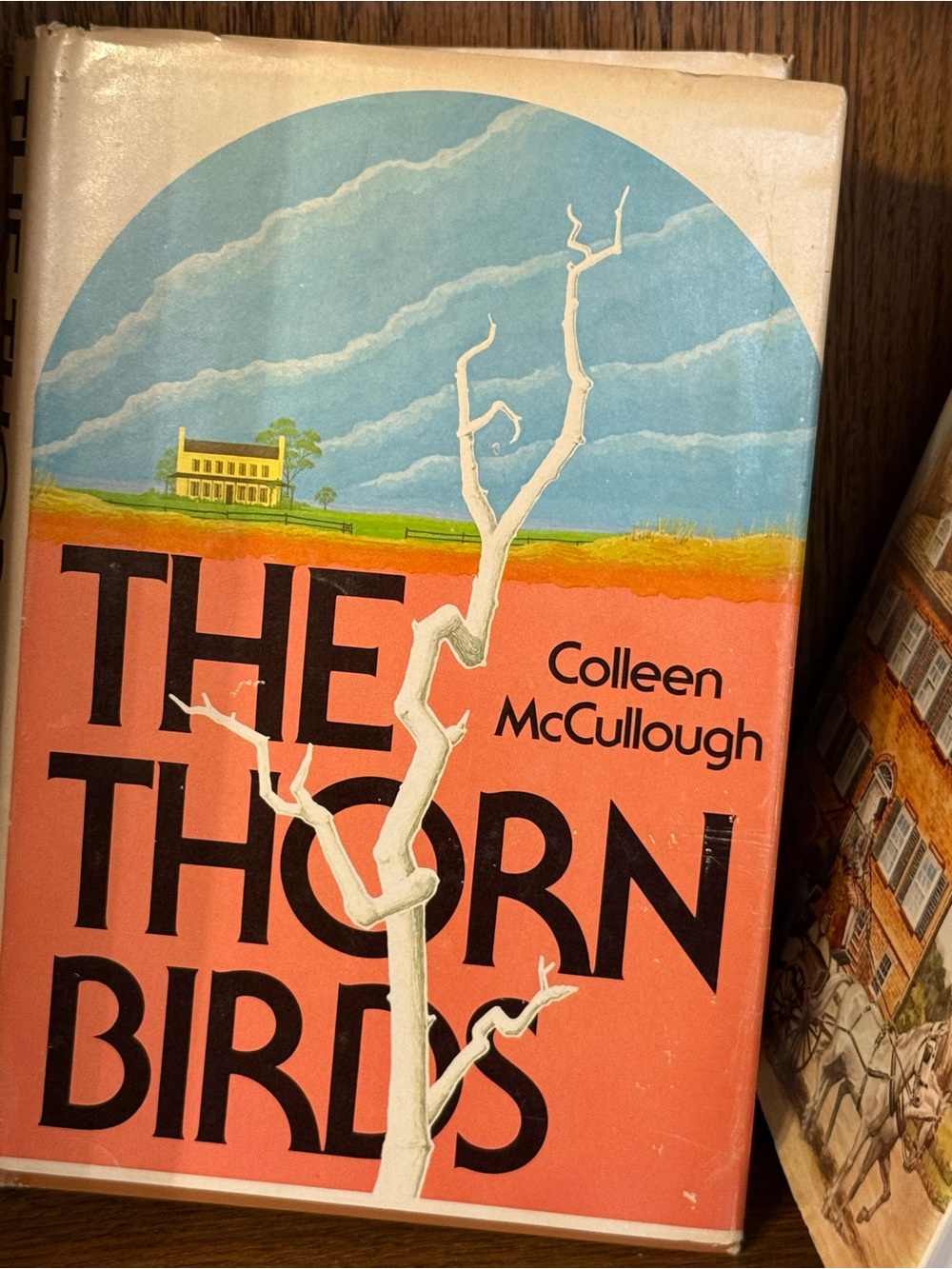 1977 The Thorn Birds by Colleen McCullough - Coral Cover